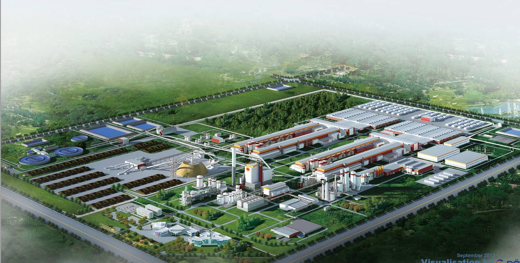 廣西斯道拉恩索年產(chǎn)90萬(wàn)噸漿紙項(xiàng)目(1)